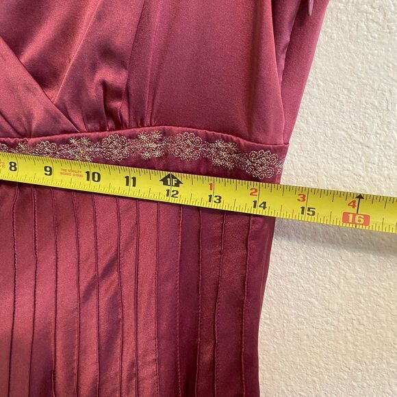 ANTONIO MELANI Rose Silk Dress Size 8 - Picture 10 of 10